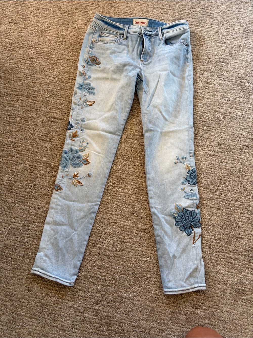 Driftwood Embroidered Women’s Jeans